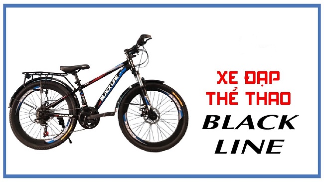 Giá bán xe đạp Black line phải chăng