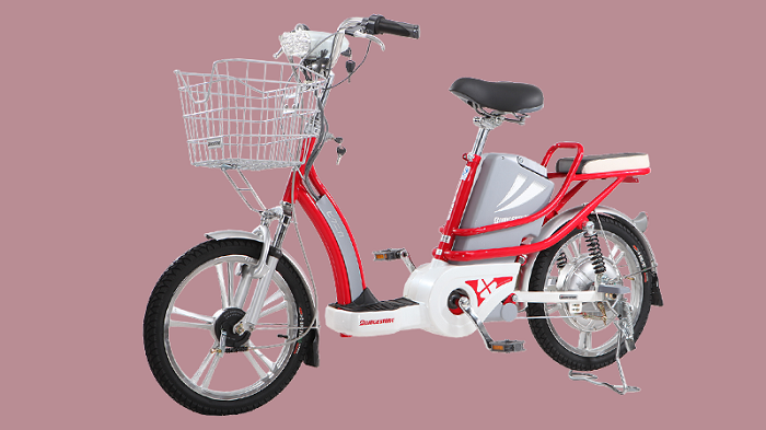 Xe đạp điện Bridgestone thiết kế trẻ trung